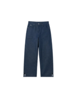 ZIP RAW DENIM - BLUE