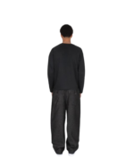 ZIP RAW DENIM - BLACK - Image 6