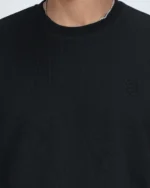 REGULAR T-SHIRT - BLACK - Image 6