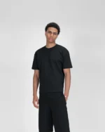 REGULAR T-SHIRT - BLACK - Image 7