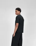 REGULAR T-SHIRT - BLACK - Image 8